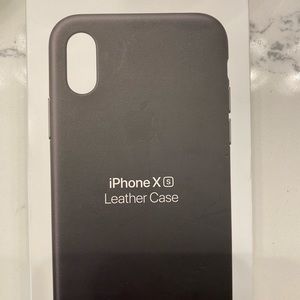 iPhone XS Leather Case